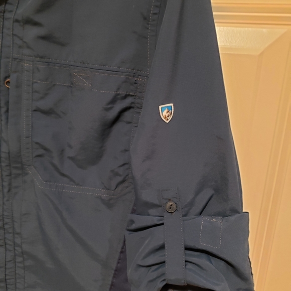 Kuhl Invoke L/S Button Up Pirate Blue, Size Small - Picture 4 of 11